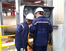 Explosion proof electrical safety testing project for a certain gas station